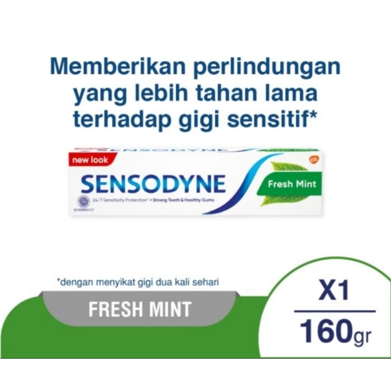 Sensodyne Fresh Mints 100 gr, sensodyne cool gel 100 gr, sensodyne herbal 100 gr, sensodyne fresh mi