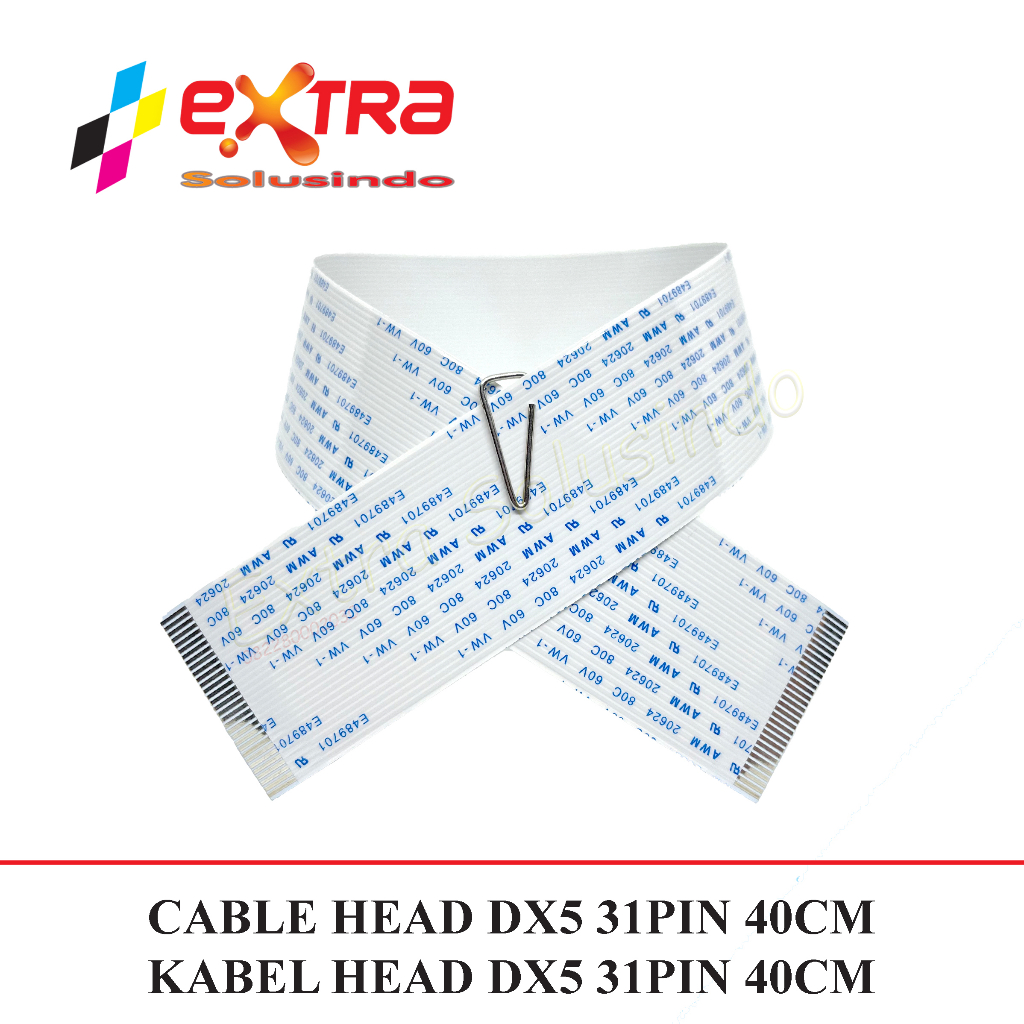 PRINTHEAD CABLE DX5 31PIN 40CM / KABEL PRINTHEAD DX5 31PIN 40CM