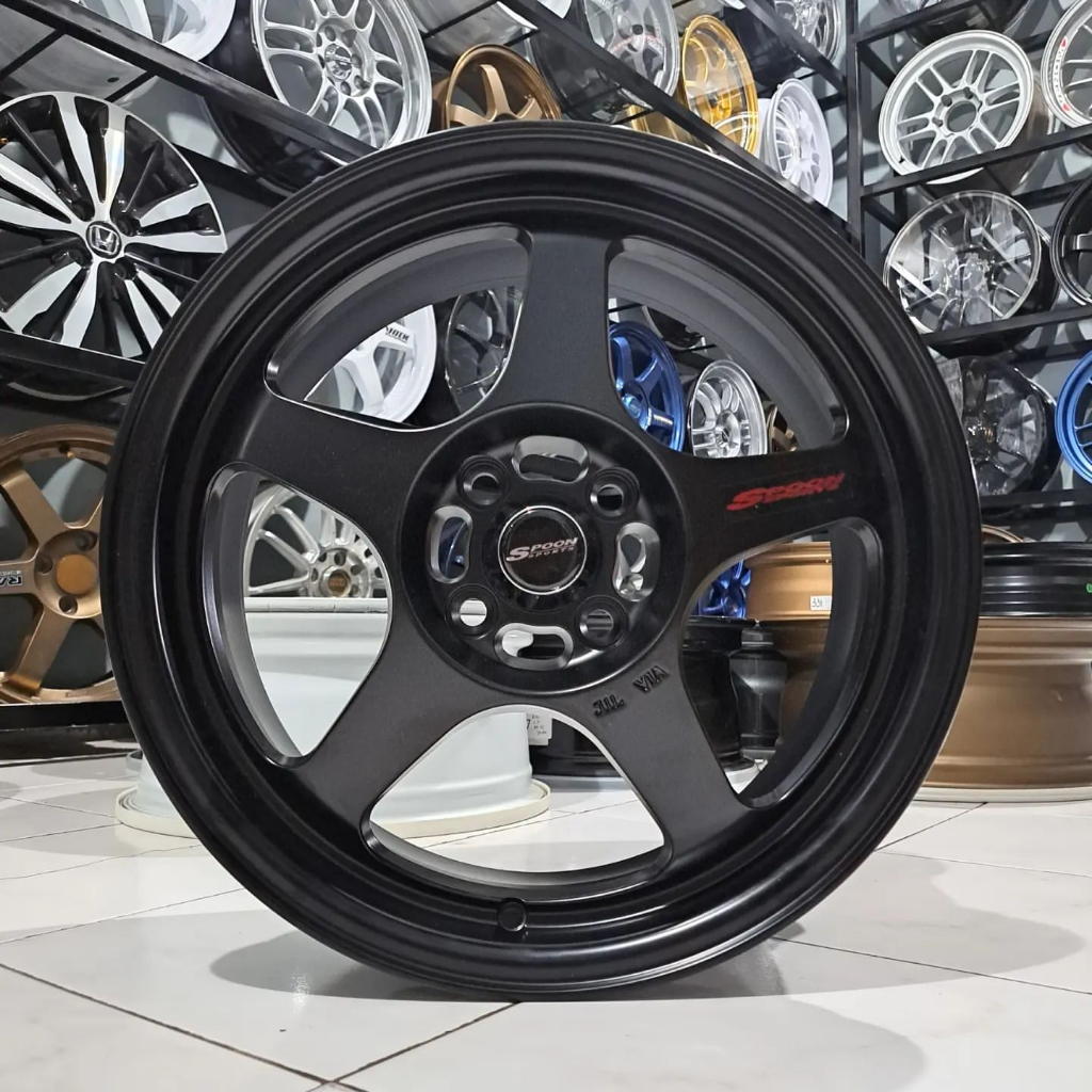 Velg Spoon Flow forming R16 Pcd 4x100 Lebar 7 et 40 velg mobil ring 16
