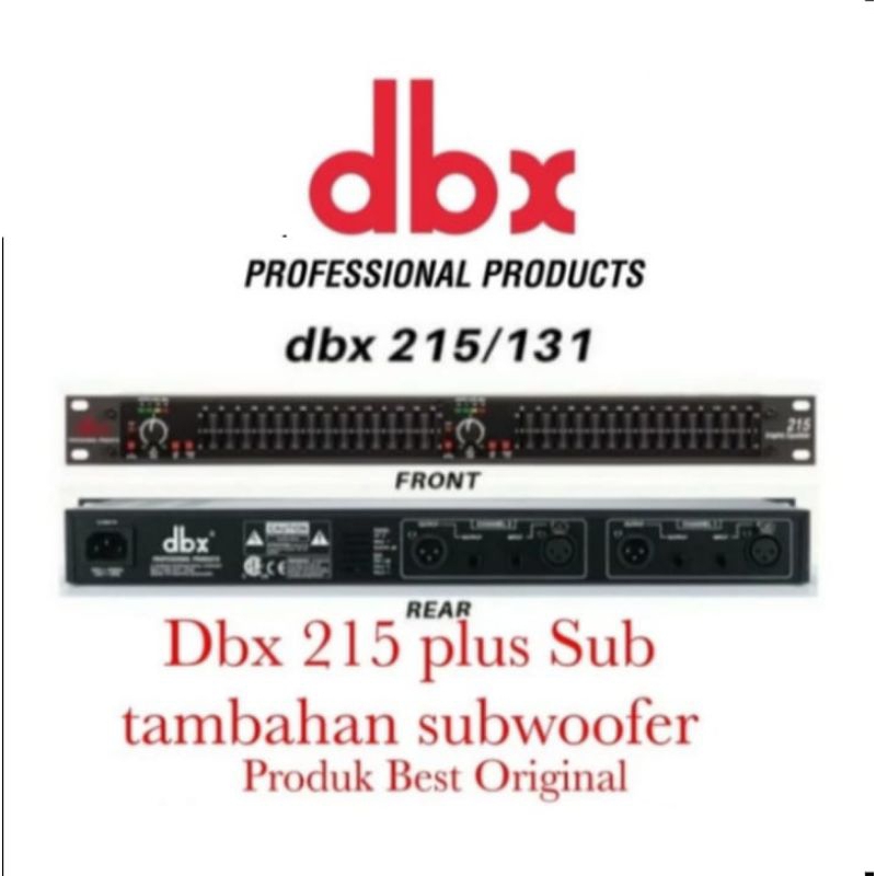 Equaliser Graphic cyber voice 215plus subwoofer audio Hd Cyber Voice 215 plus sub