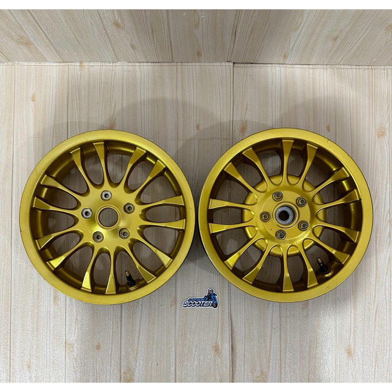 Rims Velg Ori Original Vespa Sprint Gold Primavera LX S R12 Ring12 Second