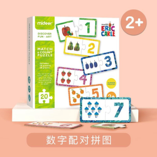 

Carle X Mideer - Math Count Unik Berkualitas Puzzle