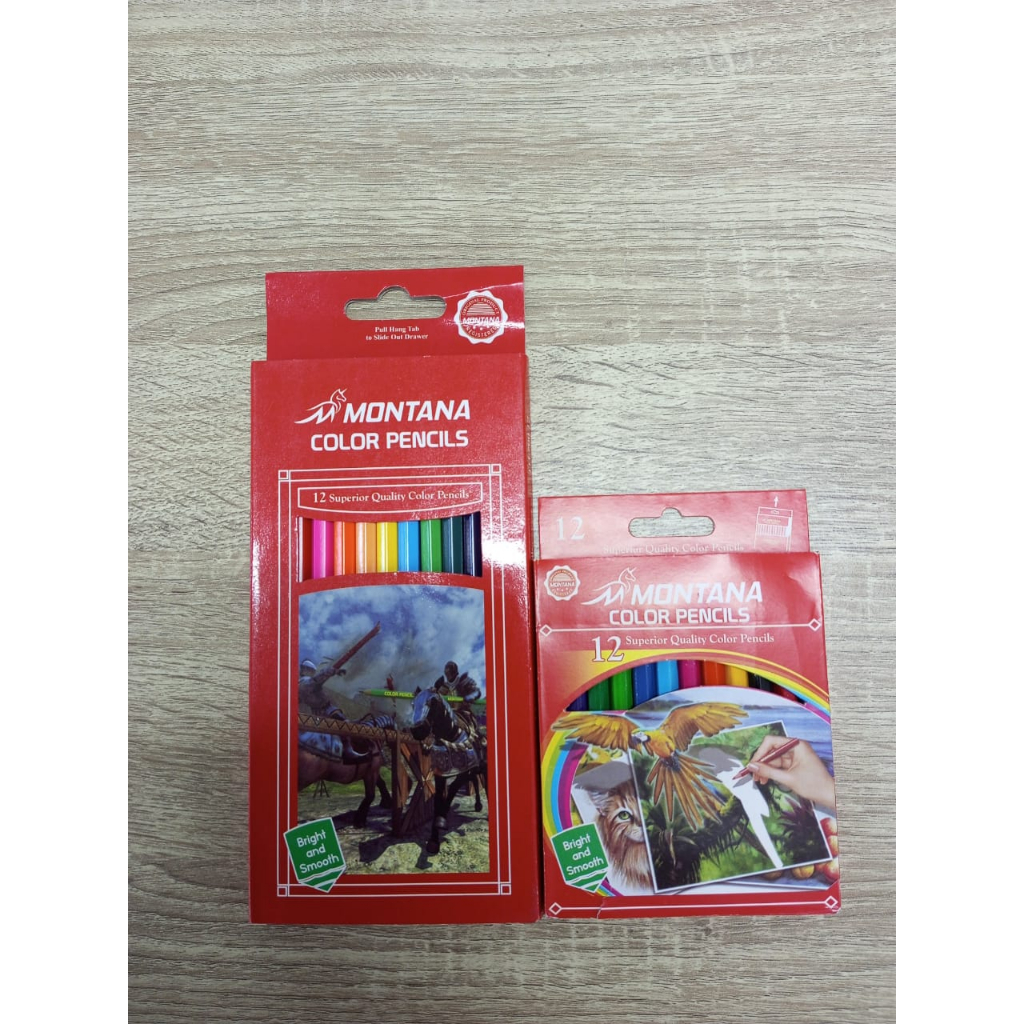 

PENSIL WARNA / MONTANA / 12 WARNA