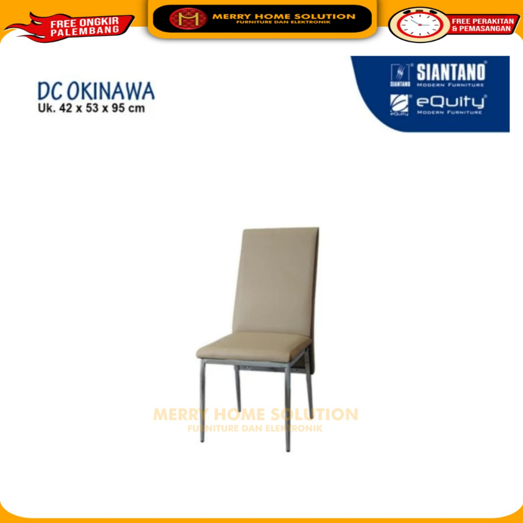 kursi makan siantano DC OKINAWA kursi caffe