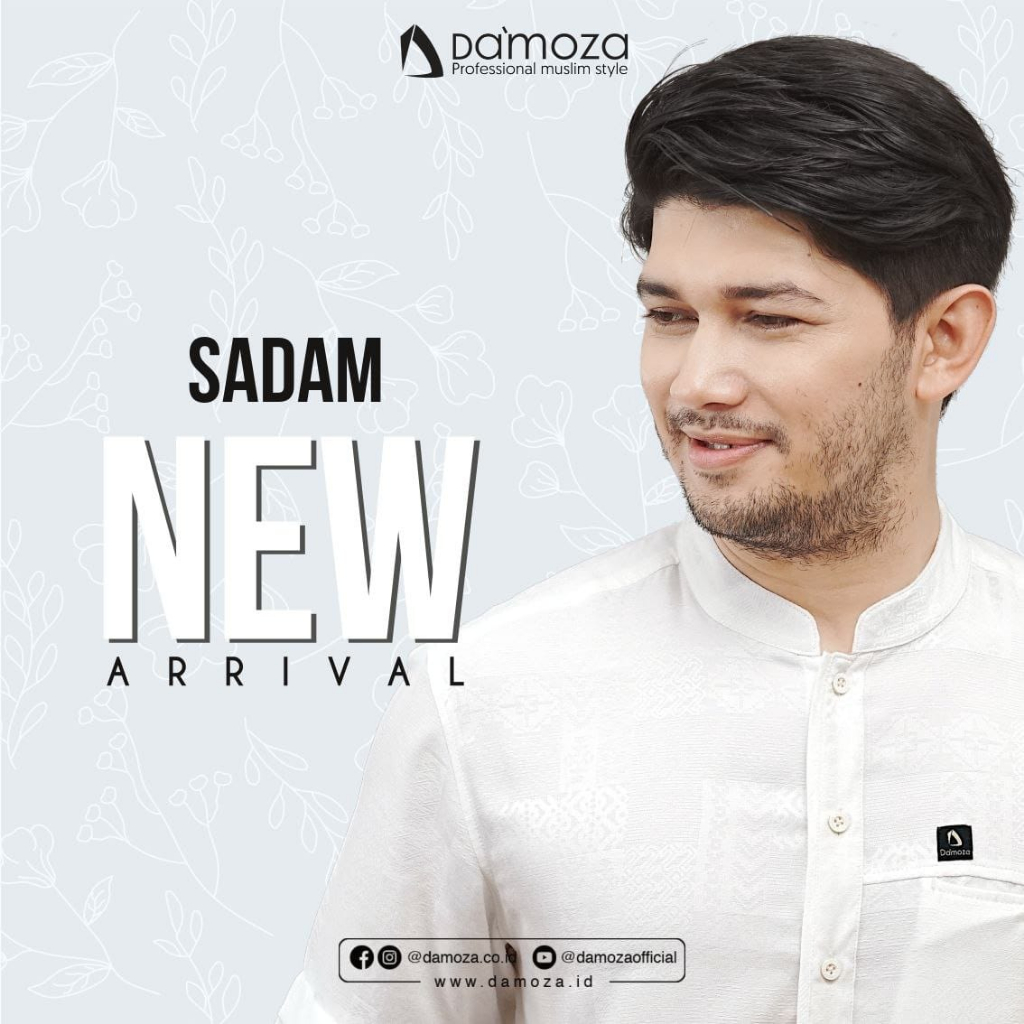NEW ARRIVAL KOKO PUTIH SADAM BY DAMOZA - SADAM BROKEN WHITE // PRODUK ORI 100% MUTIF