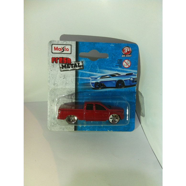 Fresh Metal - 2002 Dodge Ram Quad Cab. Red by MAISTO 2012
