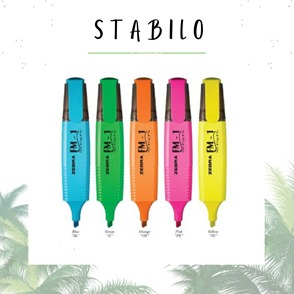 

Highligther / Stabilo ZEBRA FM-1 ( PCS )