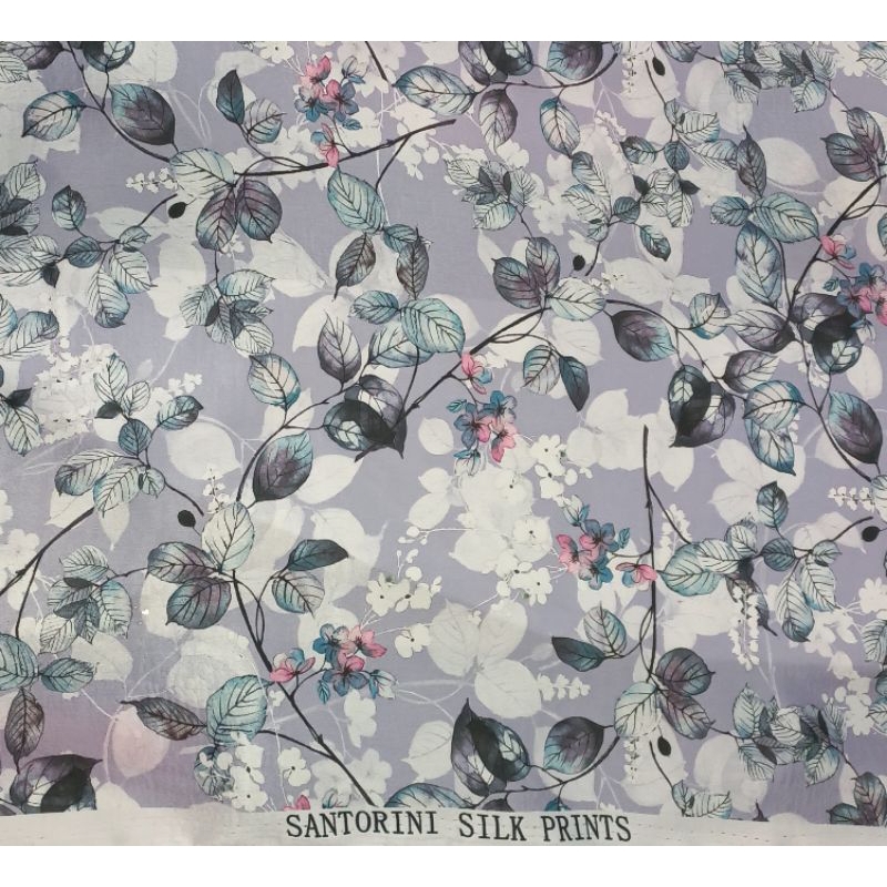 SantoriniSilk Motif Daun Kecil/ SantoriniSilk Motif/Santorini Motif/SantoriniSilk