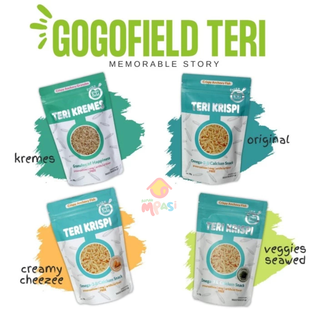 

Gogofield Teri Kremes Non MSG - 100gr