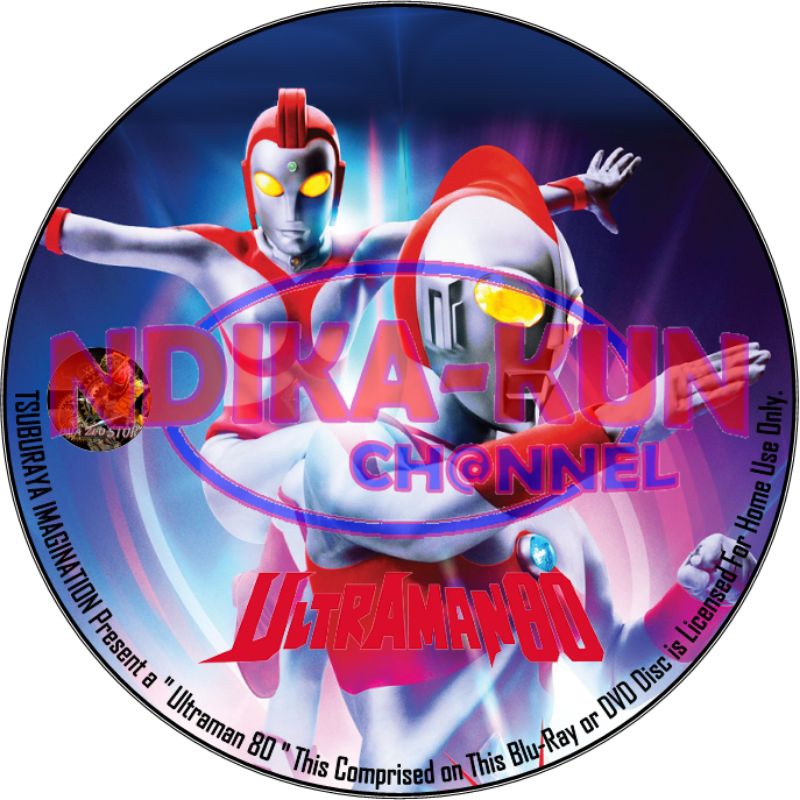 Kaset DVD Ultraman 80 Subtitle Indonesia Full Episode