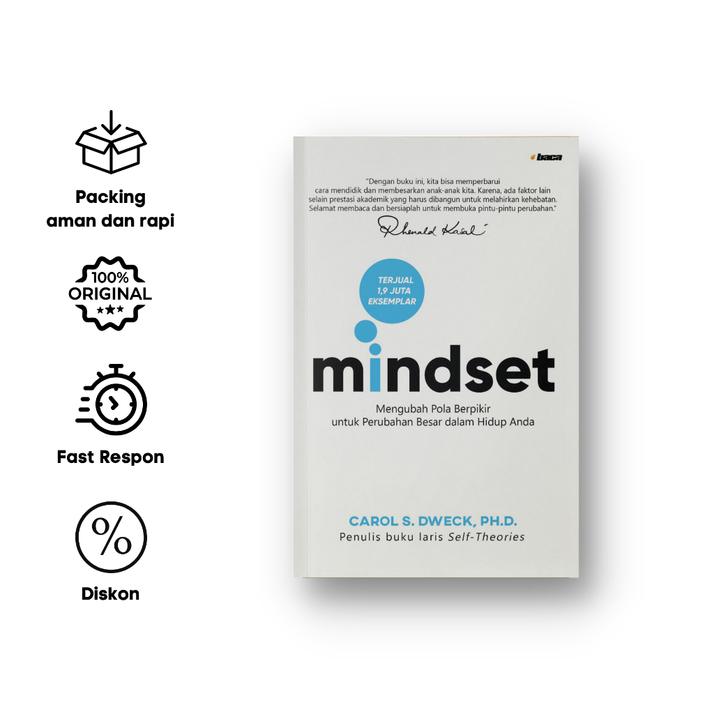 BUKU MINDSET - CAROL S DWECK