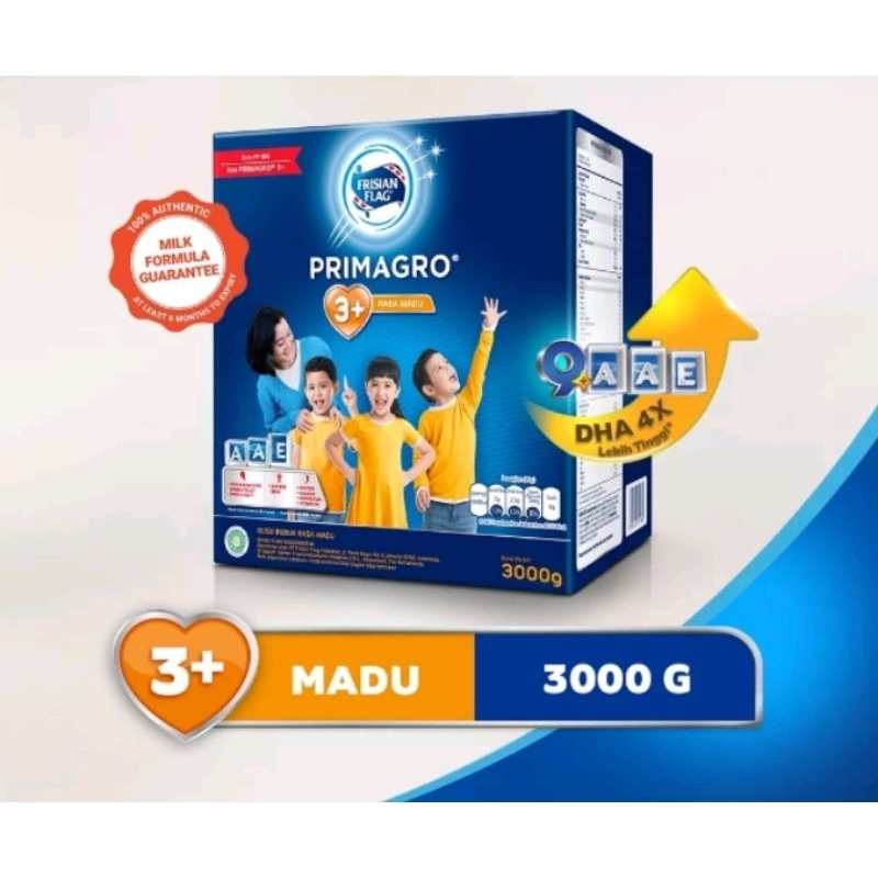 Frisian Flag Primagro 3+ Madu