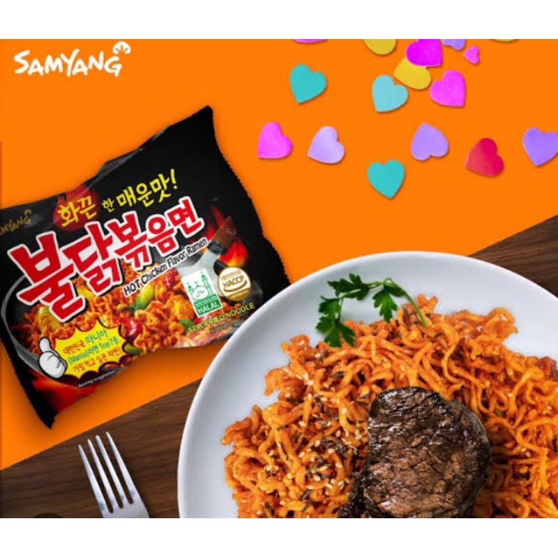 

Mie Samyang Green Bludak Original 130gr