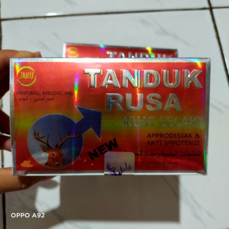 Tanduk Rusa Kapsul Penambah Stamina Pria