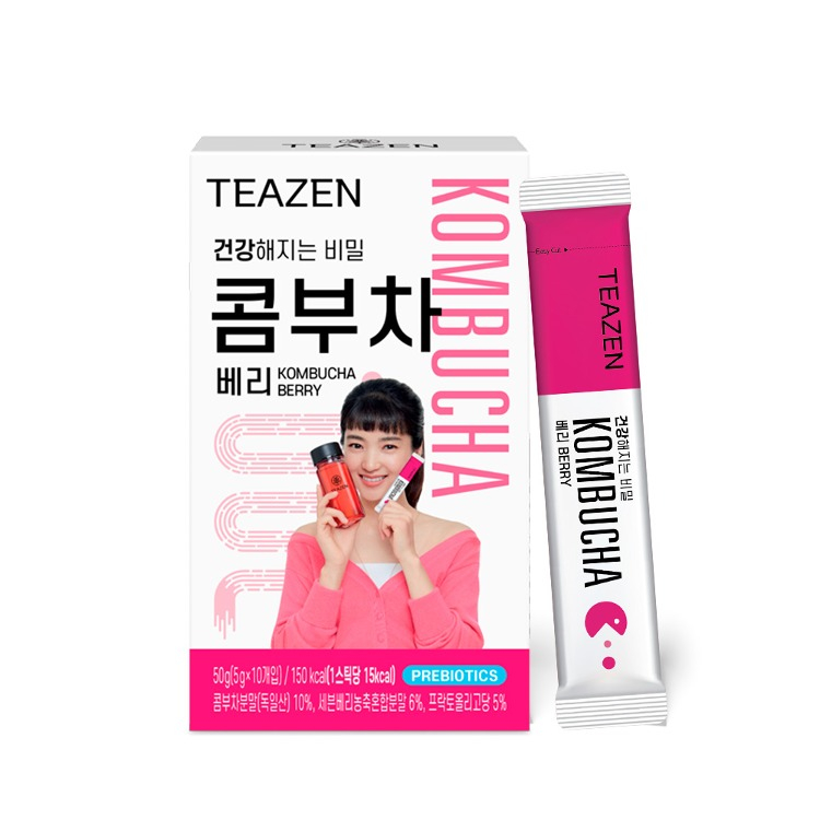 

Teazen Kombucha Berry Tea 5 Gr per Sachet Hand Carry Korea