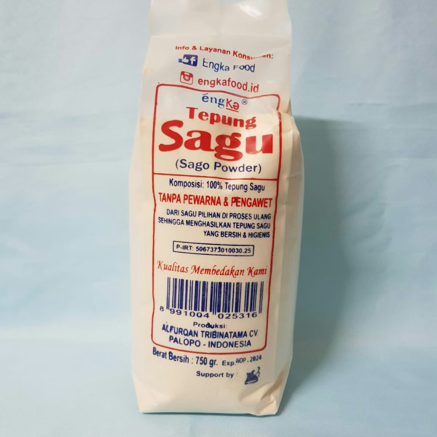 

Tepung Sagu Asli Eng Ke / Engke Tepung Sagu 750g