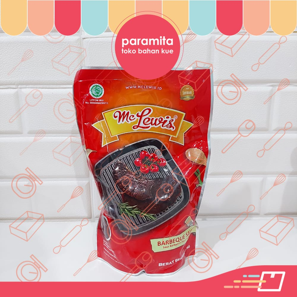 

Mc Lewis Saos Barbeque BBQ 1 kg