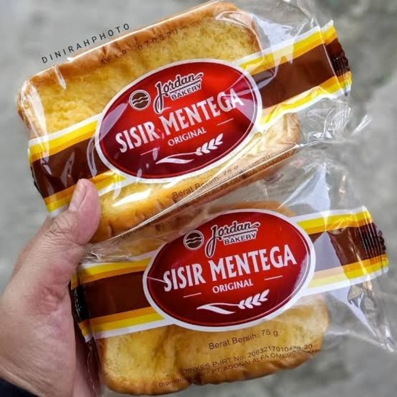 

Roti Sisir Mentega merk Jordan isi 50gr X5pcs perpack