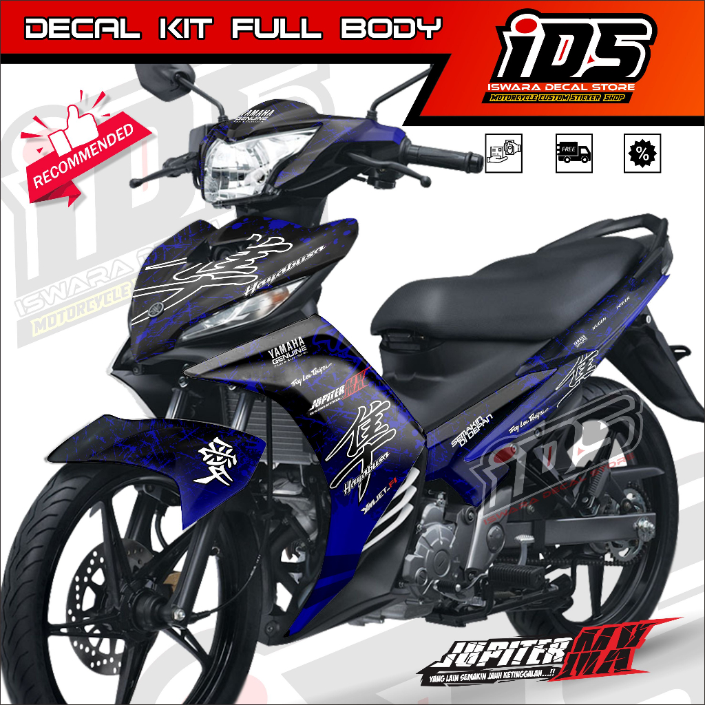 Decal Jupiter Mx 135 Full Body Striping Jupiter Mx new 135 Stiker Jupiter Mx 135 Full Body 135 HAYAB
