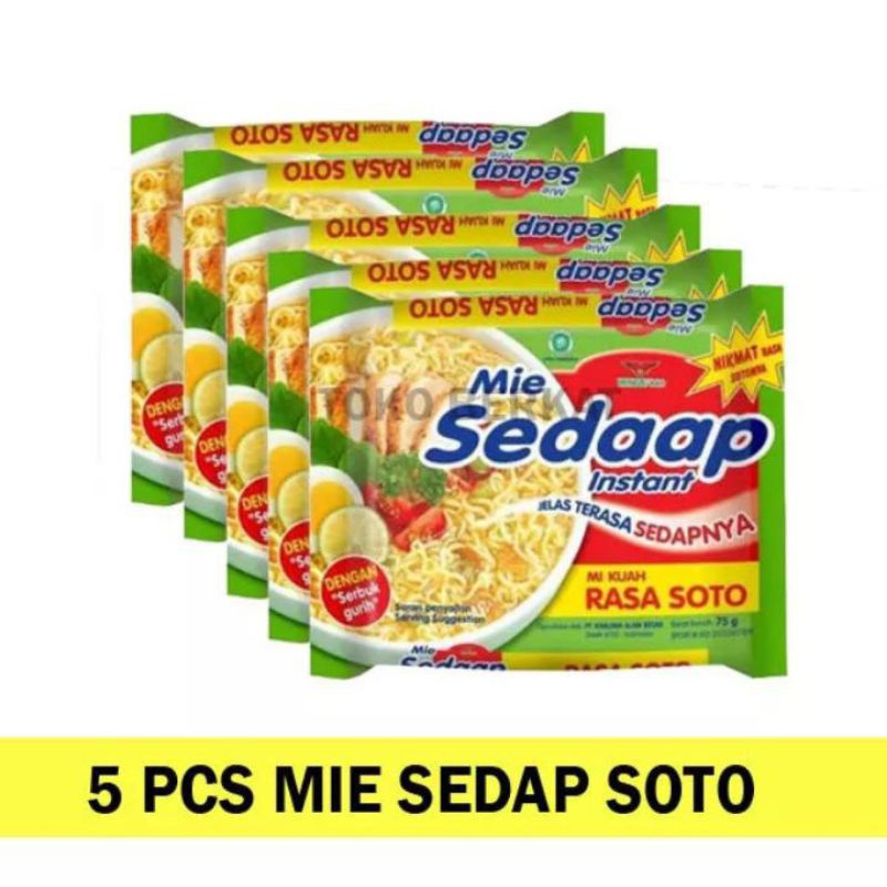 

Mie Sedaap Soto 5pcs