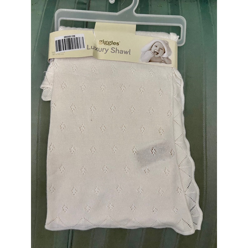 JUNIORS BABYSHOP GIGGLES Luxury Shawl Selimut Bayi