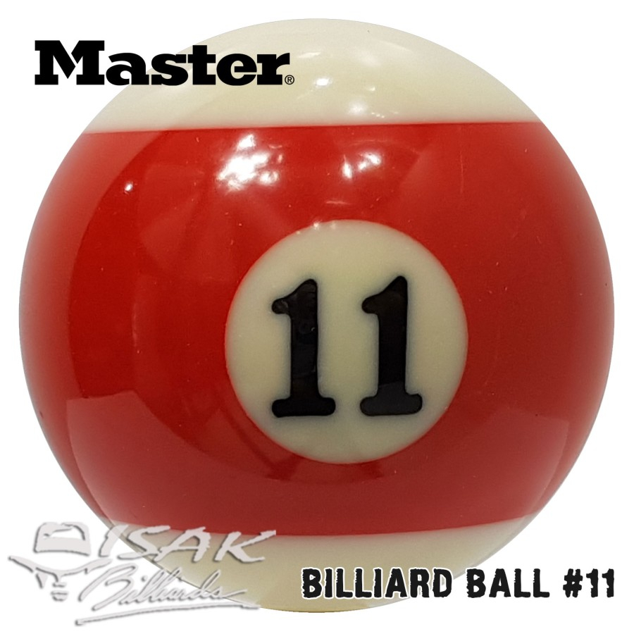 Bola Eceran Nomor 11 - 2.1/4&quot; - Billiard Ball Biliar Pool Besar Bilyar - MIT