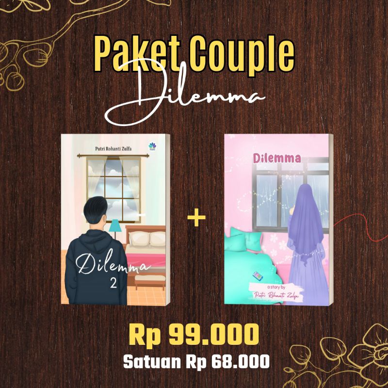 

pAKET DILEMMA || Dilemma || Dilemma 2 || Novel | Romance-Religi