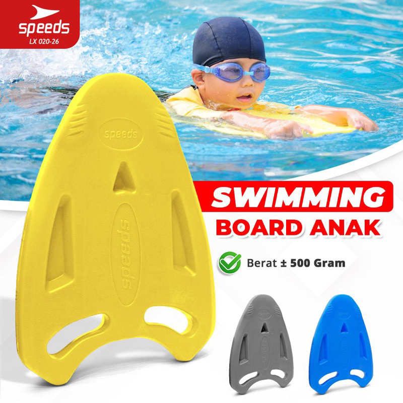 SPEEDS Papan Pelampung Renang Swimming Board Anak Papan Seluncur Anak Papan Latihan renang Kick Board  020-26