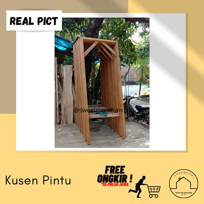 Kusen Pintu - Kusen Kayu Jati - Kusen Kayu