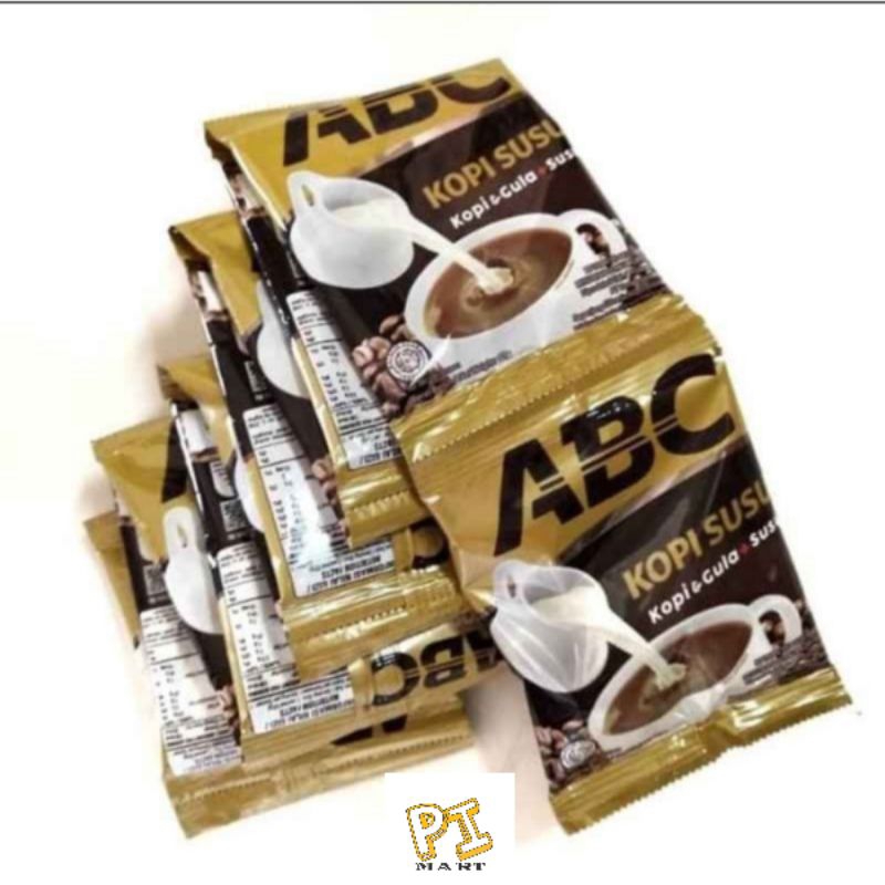 

ABC KOPI SUSU 1 RENCENG ISI 10