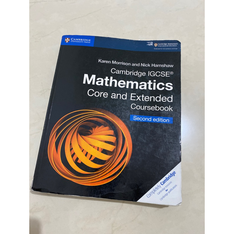 

cambridge igsce mathematics core and extended coursebook second edition 2nd original
