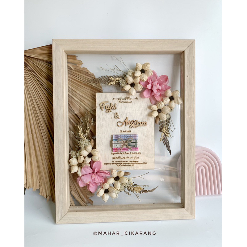 mahar nikah rustic mahar pernikahan transparan