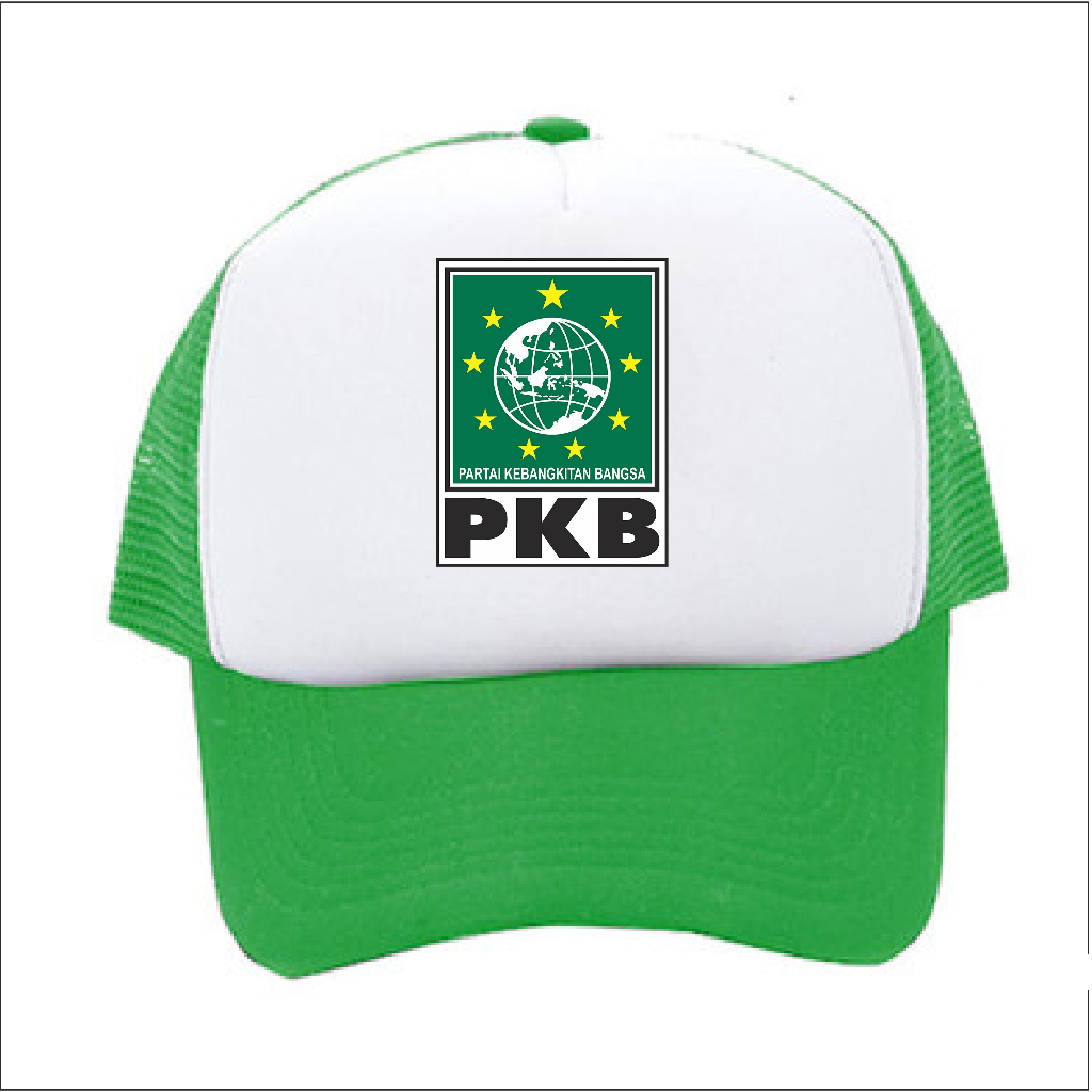 Aerodistro - Topi Trucker Dewasa Partai PKB Premium/Topi Jaring Partai PKB