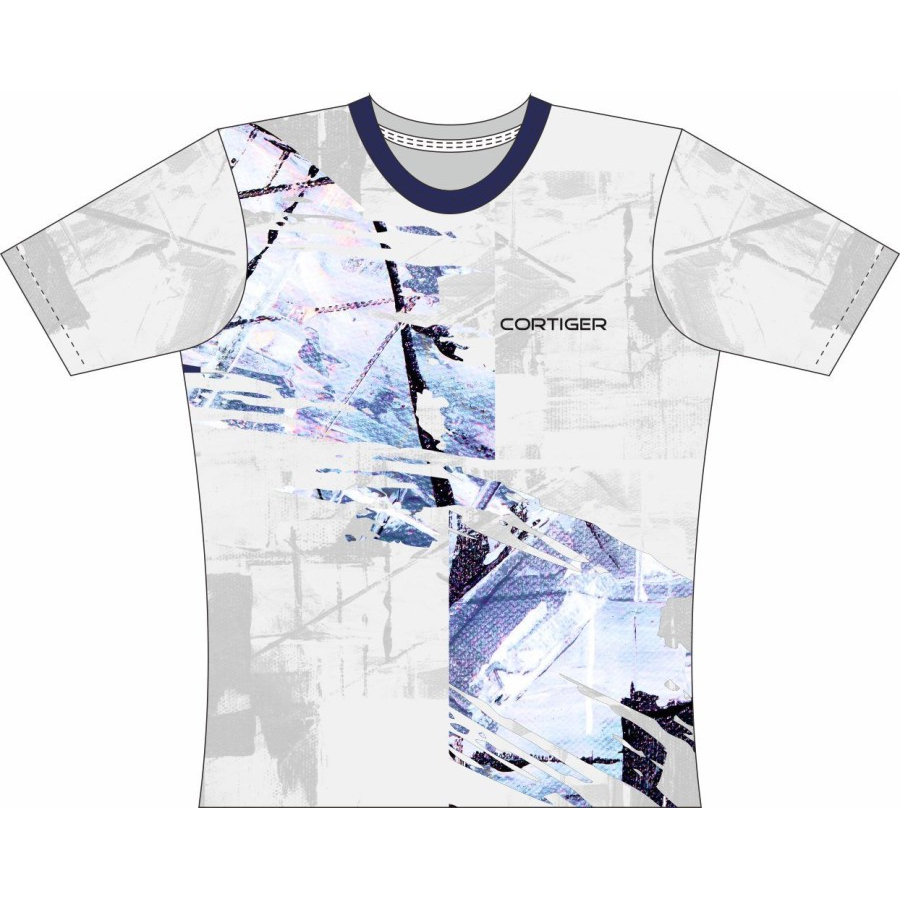 Cortiger Jersey Lari Cortiger  - CORE PRIMO "T-SHIRT RUNNING ASTRATTO 2" MEN SHORT