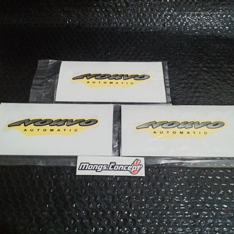 Stiker tameng depan nouvo lele ,stiker tameng nouvo lele