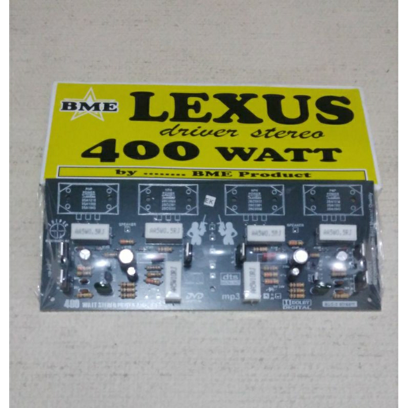 Kit Driver Power Sanken 400 watt Stereo  by bme