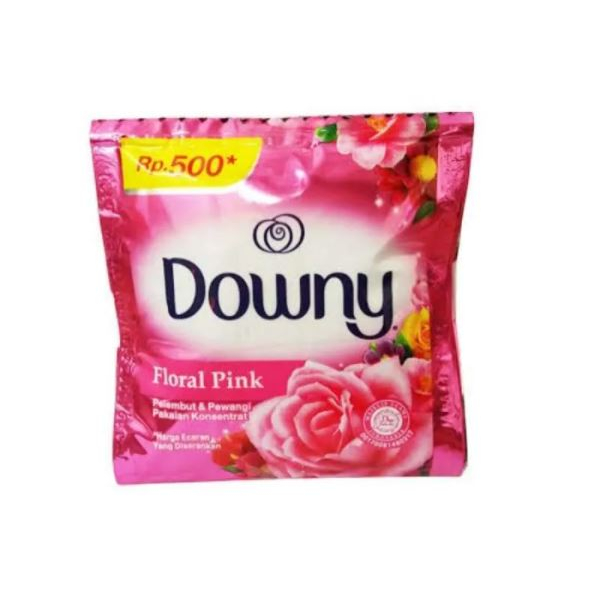 Downy Sachet Kemasan Rp 500 [10 mL x 12 sachet / 1 Renteng] - Fresh Bouquet/Sport / Floral Pink