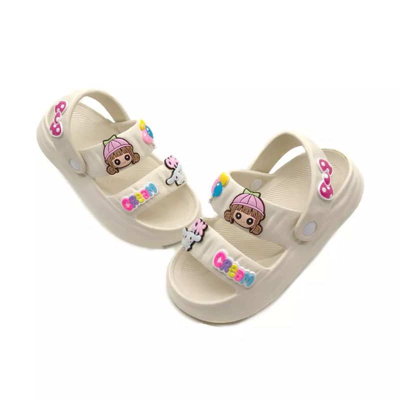 Sandal Anak Unisex Senda Hilo's Let Anak Cewek Cowok Tali Belakang