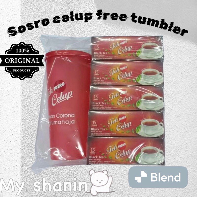 

Paket sosro free tumbler isi pcs