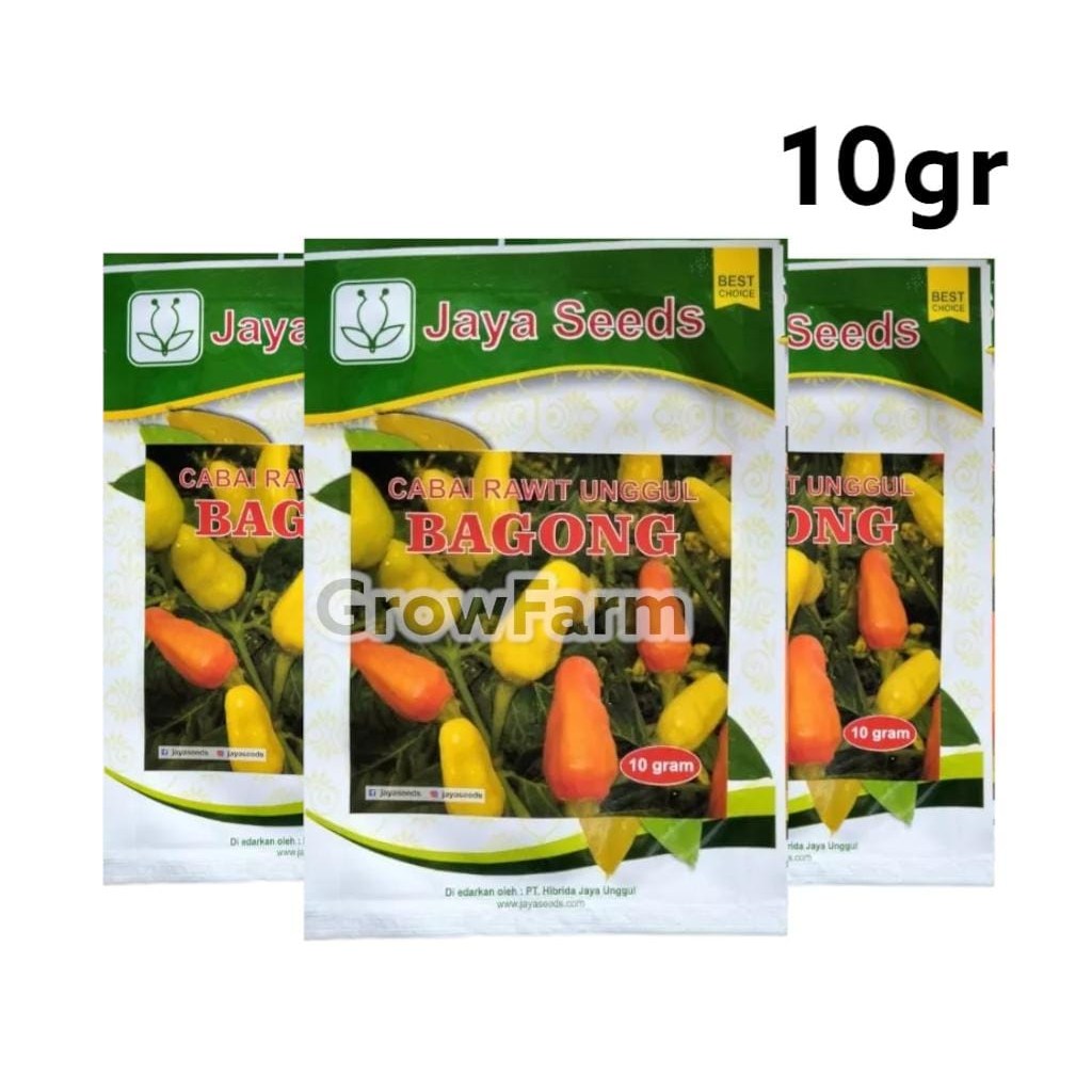 Bibit Cabai BAGONG Benih Cabai Rawit Unggul Jaya Seeds