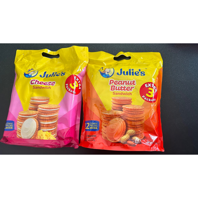

Julies Peanut Butter Extra 4 Packets 360gram / Julie’smalaysia exp april 2024