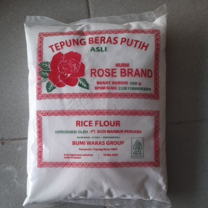 

ROSE BRAND TEPUNG BERAS PUTIH 500g