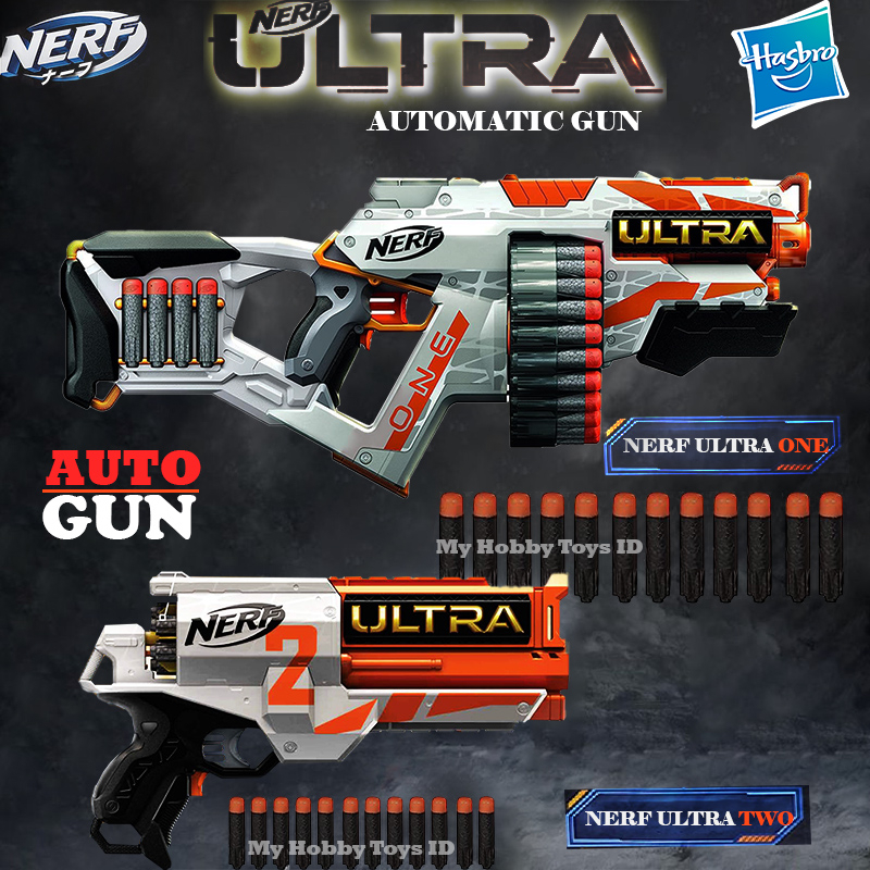 Mainan Anak Tembakan Nerf Original Model Senjata PUBG Pistol Machine Gun Otomatis Hadiah Kado Anak L