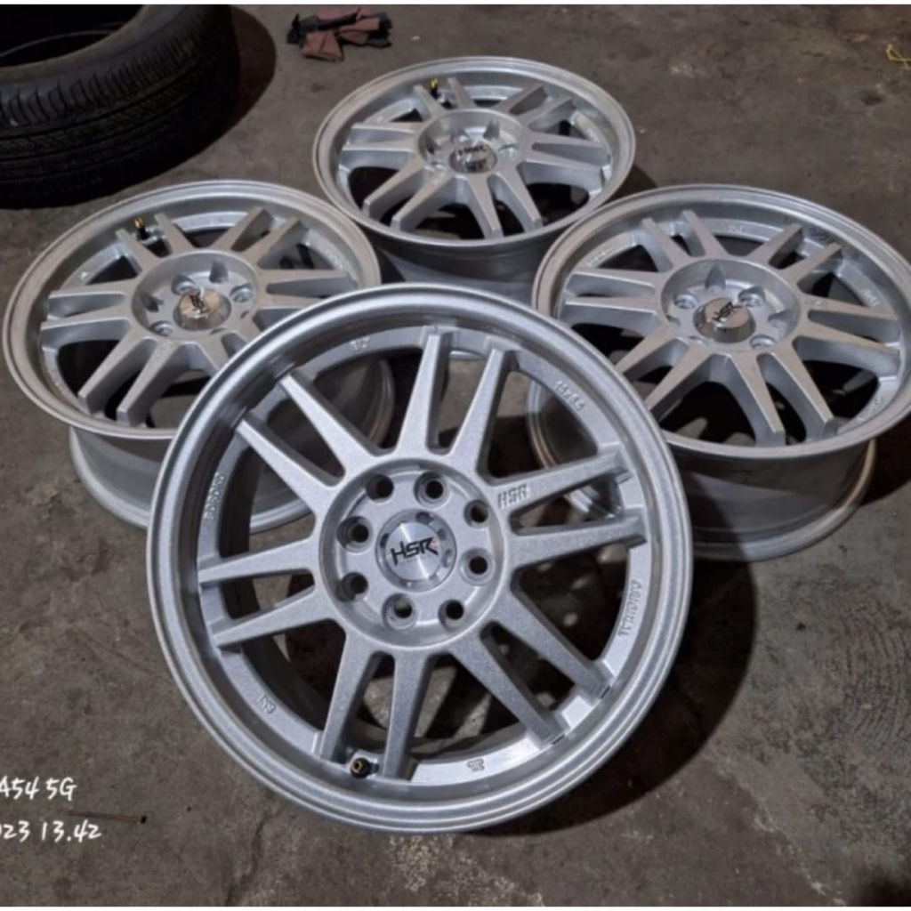 VELG BEKAS RPF1 R15X6,5 BAUT 4 PCD 4X100/4x114 ET42