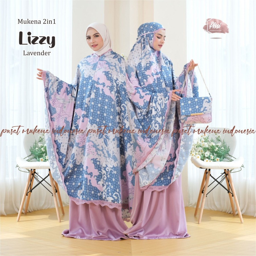 Mukena wanita import 2in1 Full Bordir dewasa jumbo Y5Q1 dewasa mini pouch original Adem crinkle mura
