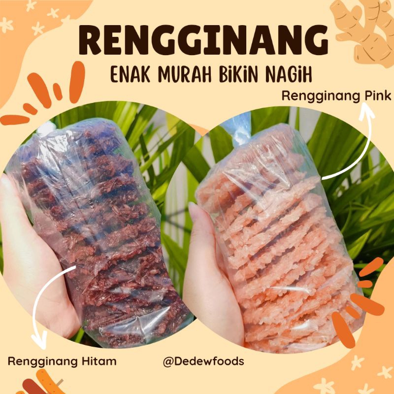 

PROMO!!! RENGGINANG MENTAH KETAN HITAM JUMBO| Makanan Enak & Gurih