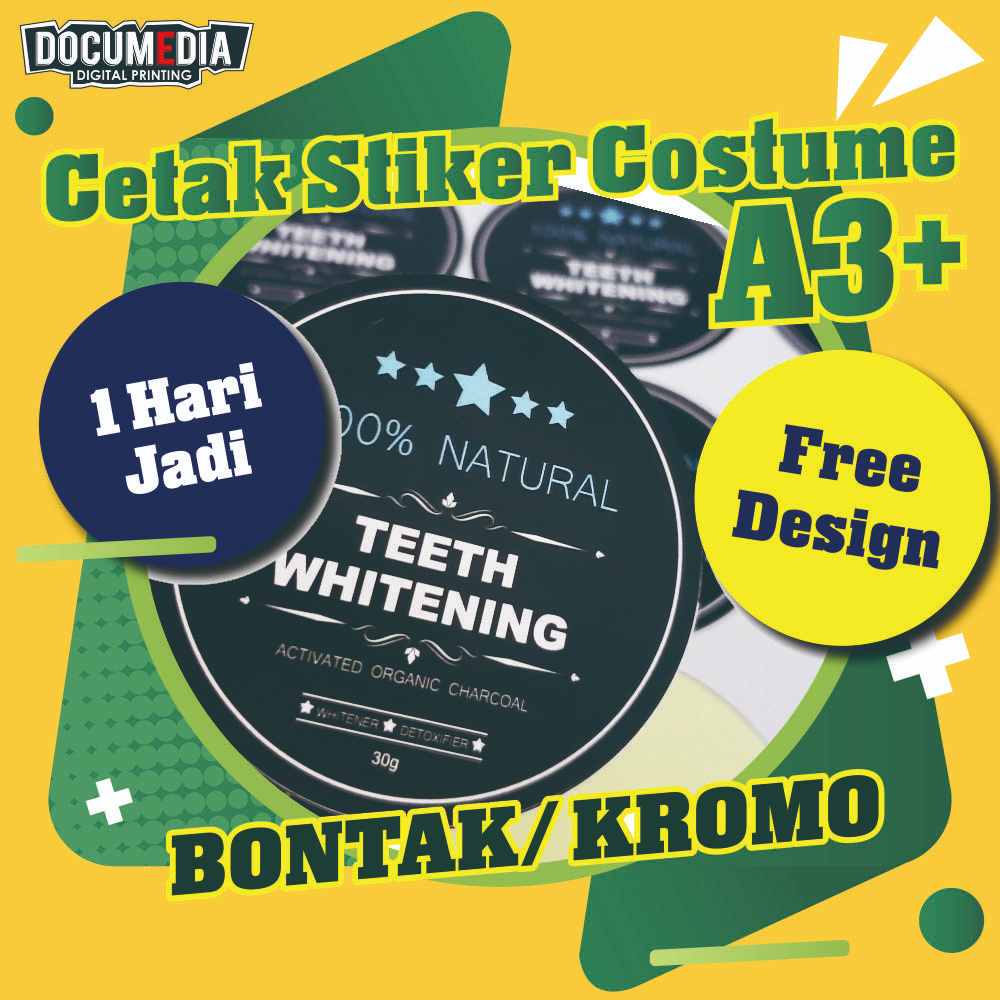 

Cetak Stiker Vinyl A3+ tanpa cutting