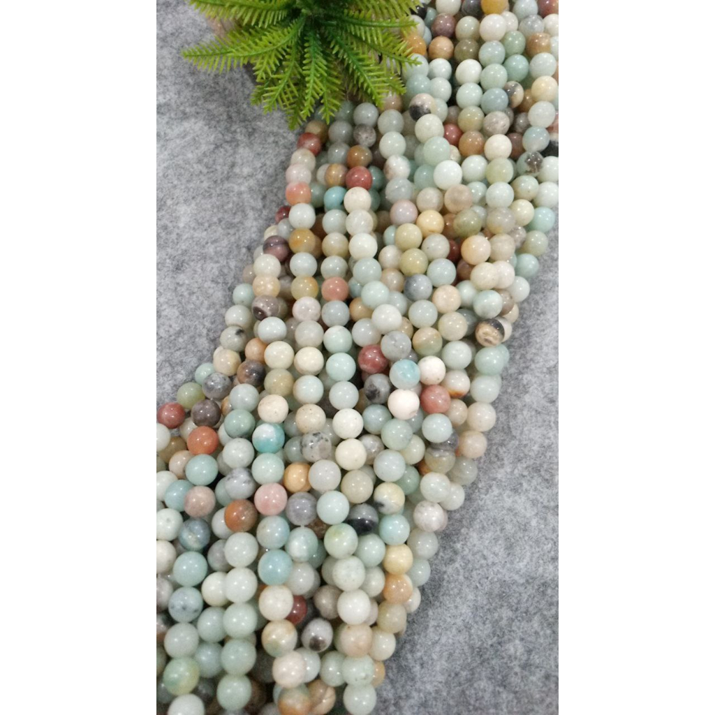 AMAZONITE ROUND STONE 8MM