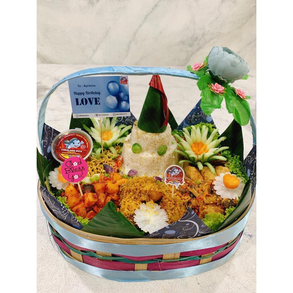 

Hampers Keranjang Jinjing porsi 3org