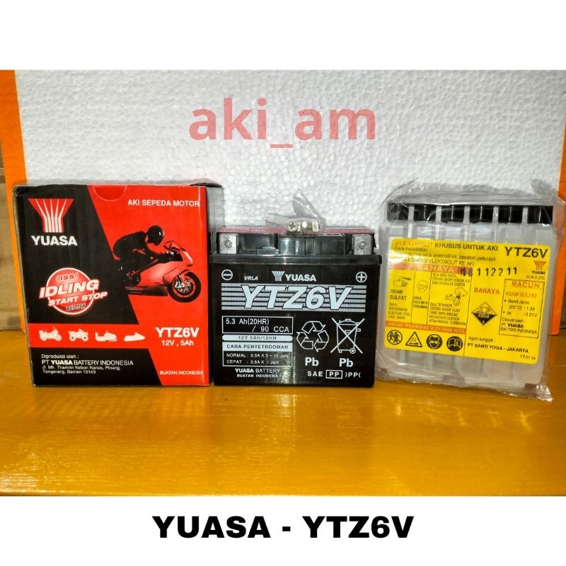 READY!!! AKI YUASA-YTZ6V SEMI KERING